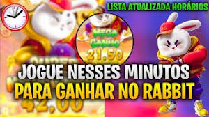 horario bom para jogar fortune rabbit